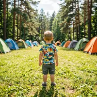 Купить готовый сайт Детский лагерь в Улан-Удэ - посмотреть и заказать, недорогой шаблон сайта, цена 